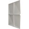 Ekena Millwork 19 5/8in. W x 19 5/8in. H Edinburgh EnduraWall Decorative 3D Wall Panel Covers 2.67 Sq. Ft. WP20X20EDCSV - alternate 2